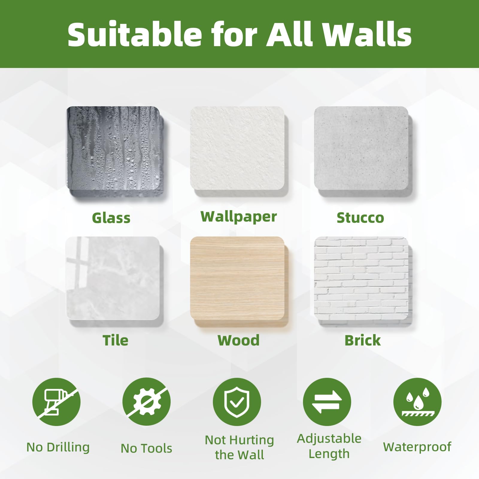 ZYKORT room versatility for bathrooms, bedrooms, kitchens, and balconies.