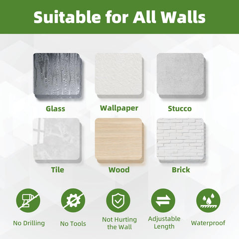 ZYKORT room versatility for bathrooms, bedrooms, kitchens, and balconies.