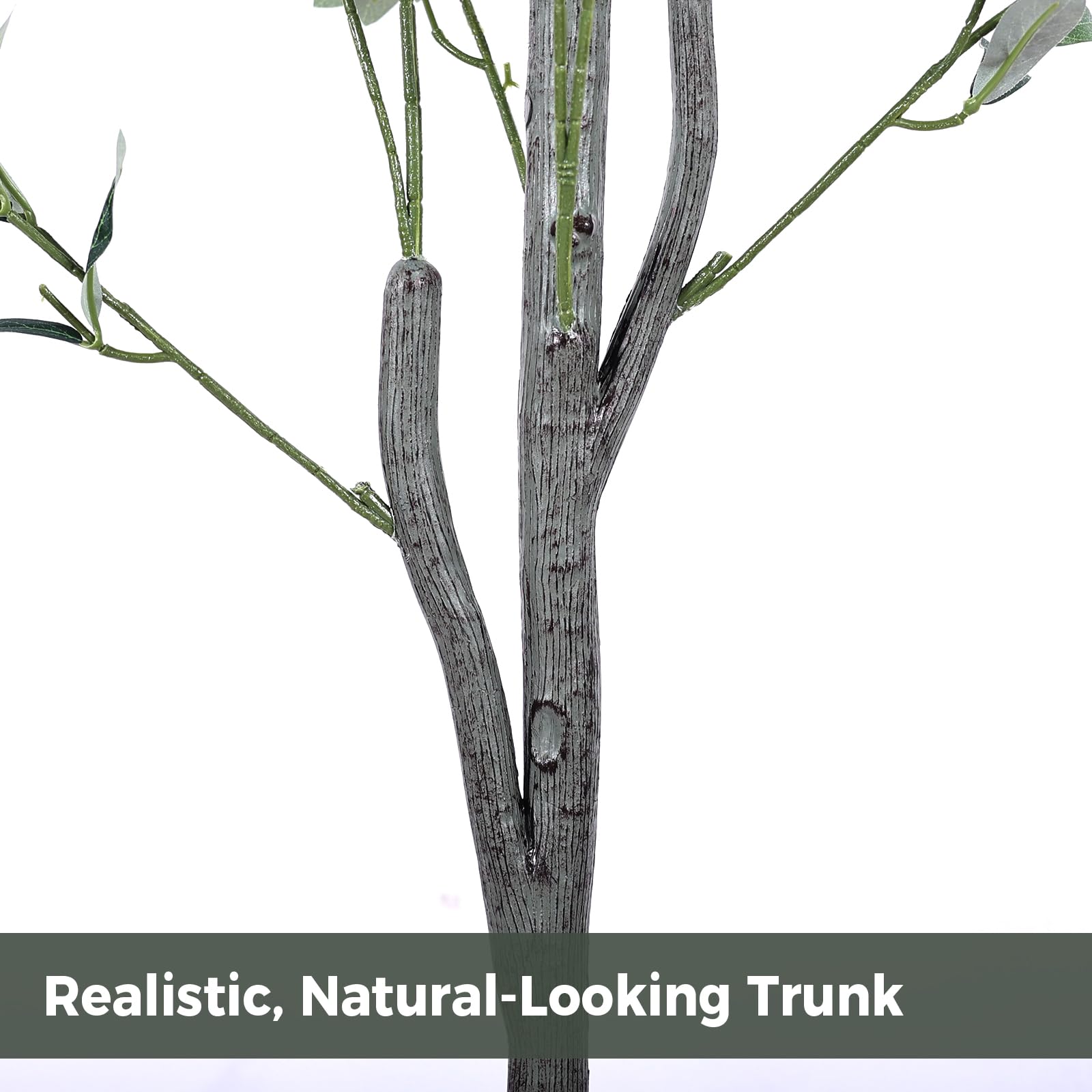 Zynaro 6ft olive tree bendable branches for easy shaping.