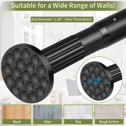 ZYRW strong tension design keeps the rod stable during daily showers.