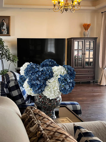 ZYTUYO bridal bouquet filler hydrangeas offer flexible arrangement options.