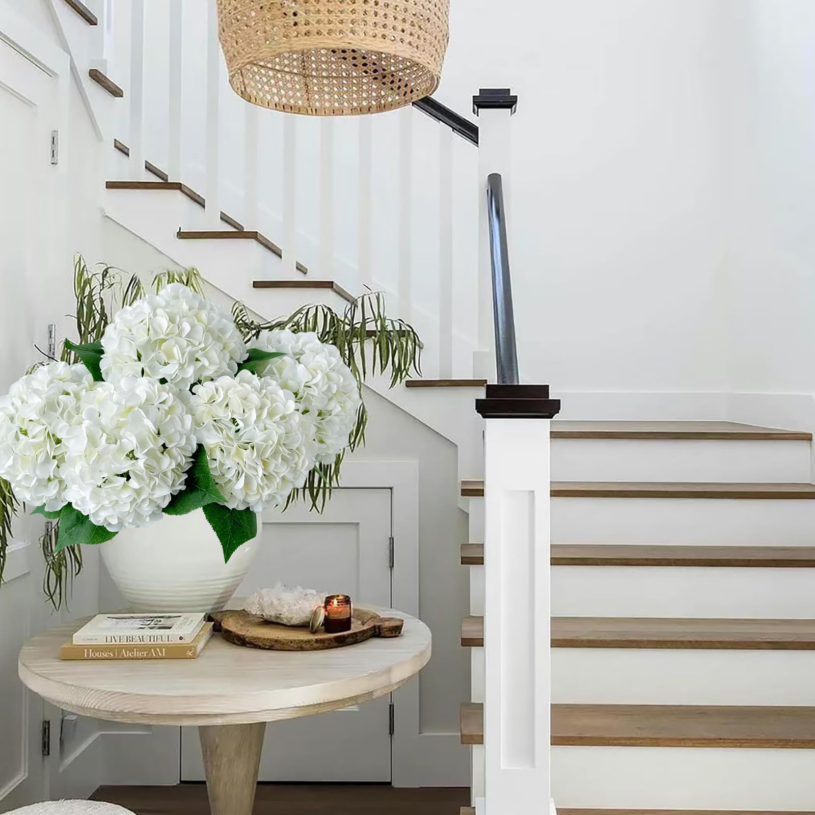 ZYTUYO porch decor hydrangeas suited for light outdoor styling.