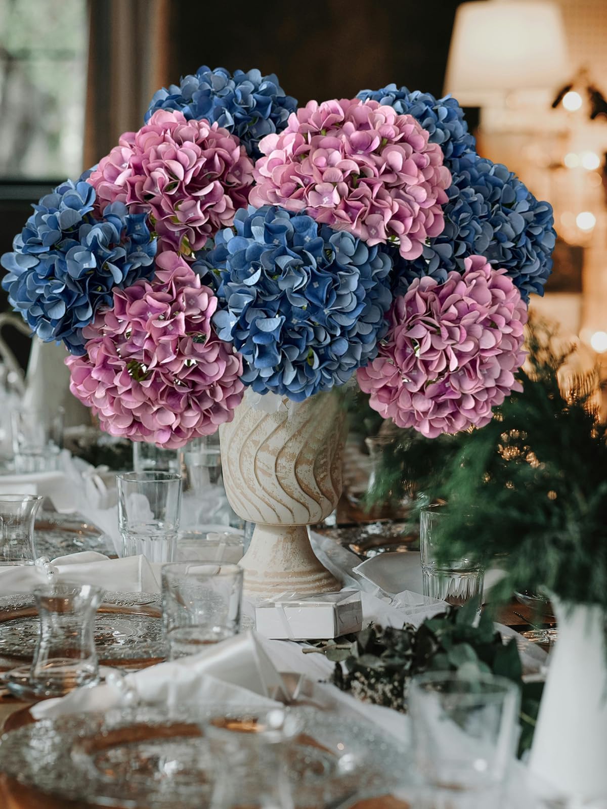 ZYTUYO faux hydrangea pack, low-maintenance decor choice.