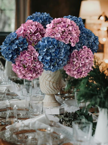 ZYTUYO faux hydrangea pack, low-maintenance decor choice.