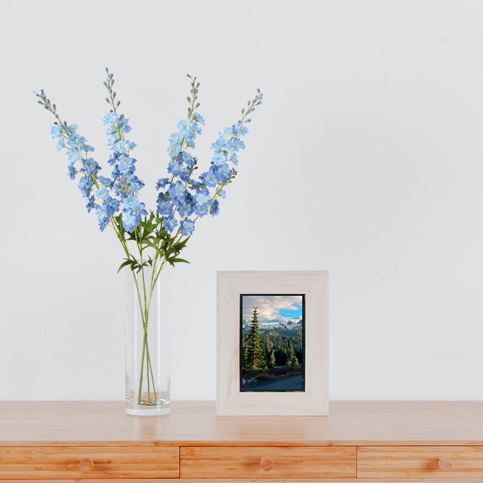 ZYTUYO 85cm delphinium stem for tall floor vases
