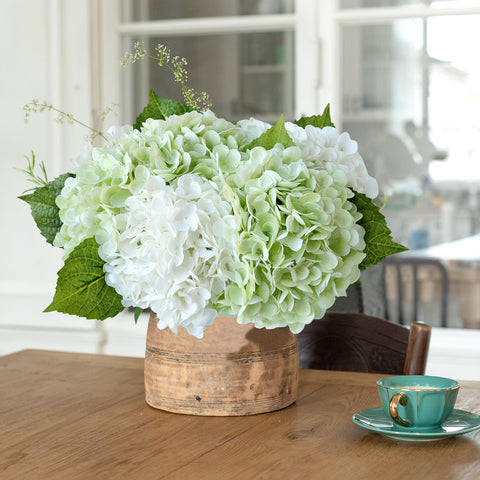 ZYTYUO kitchen bedroom decor hydrangea adds subtle greenery.