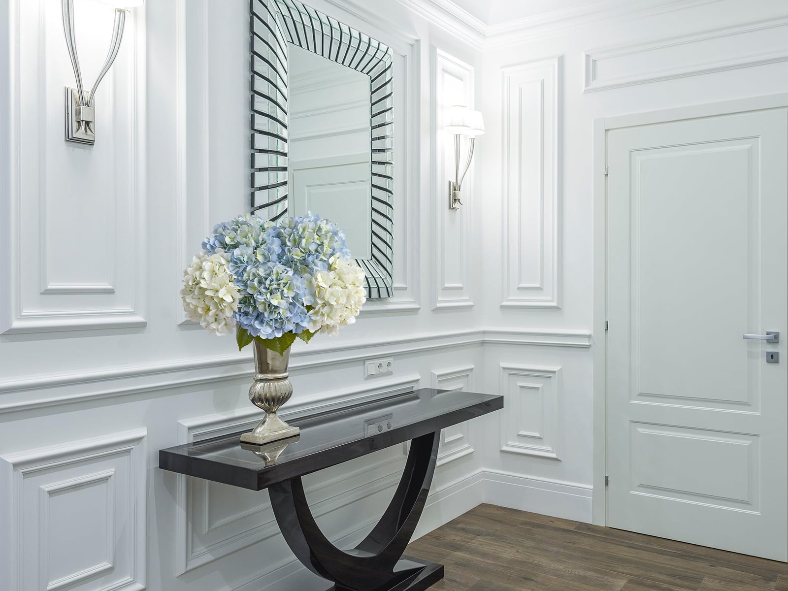 ZYTYUO white hydrangea decor for indoor or outdoor displays