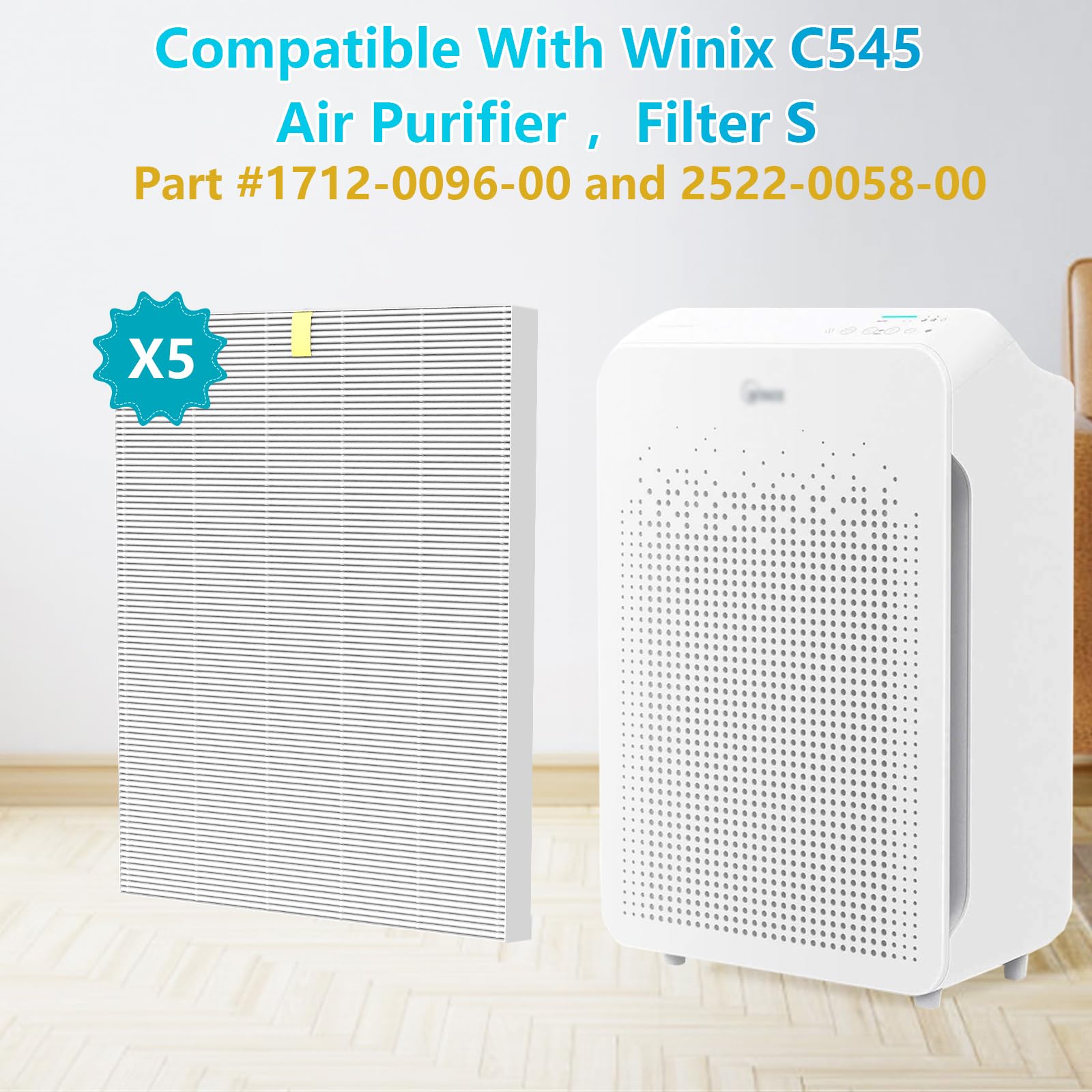 ZYZCBXZC C545 filter uses FSC-certified paper for responsible sourcing