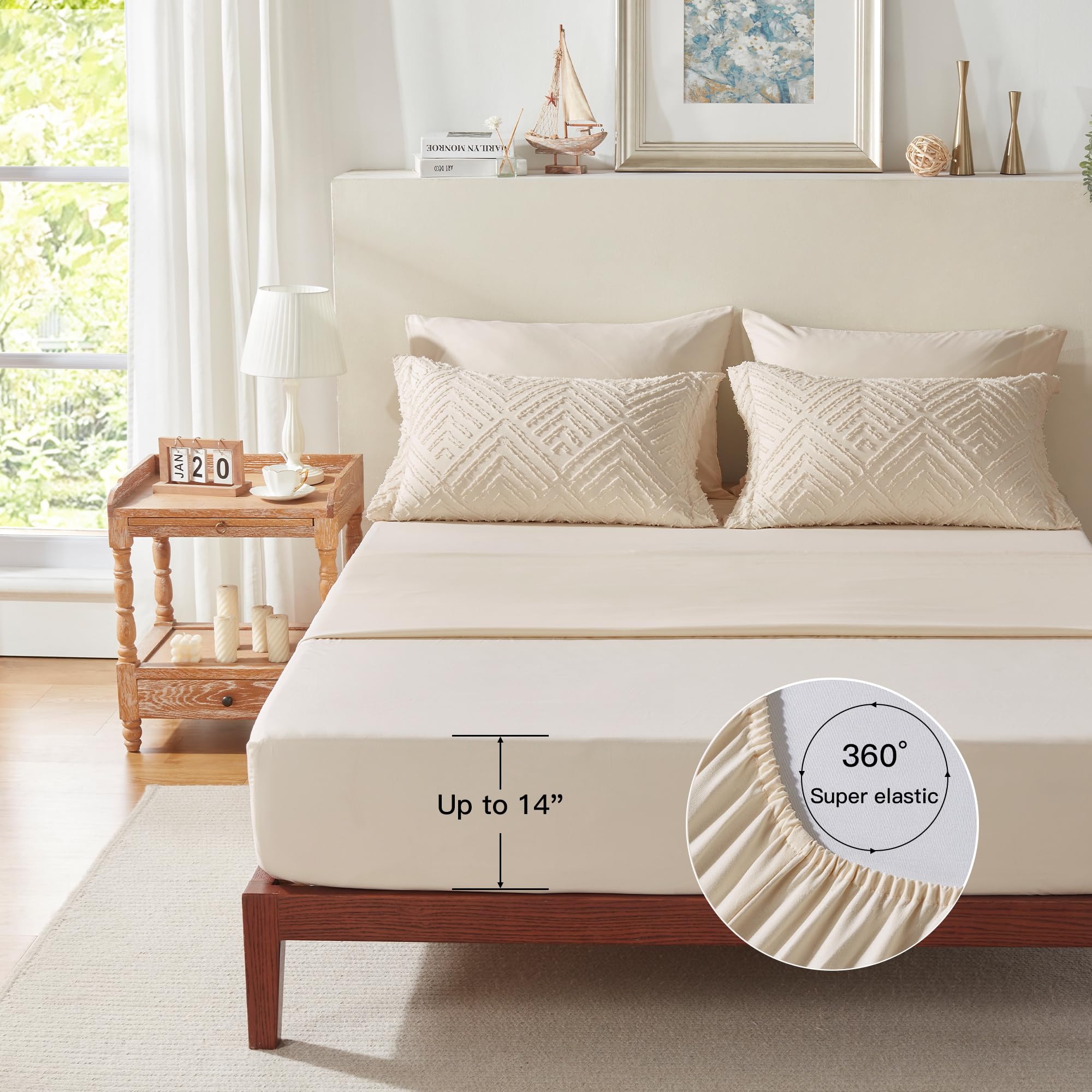 Zzlpp all-season comforter in bed during night routine for cozy evenings