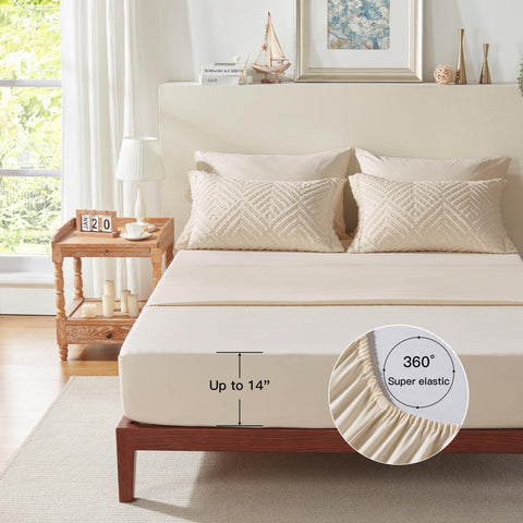 Zzlpp Queen bed-in-a-bag shown on bed for a complete styling solution.