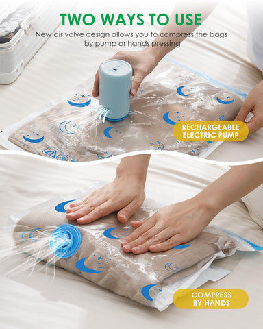 Z ZONAMA PA-PE material bags offer durable, reusable storage