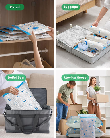 Z ZONAMA travel use in a suitcase shows space-saving packing