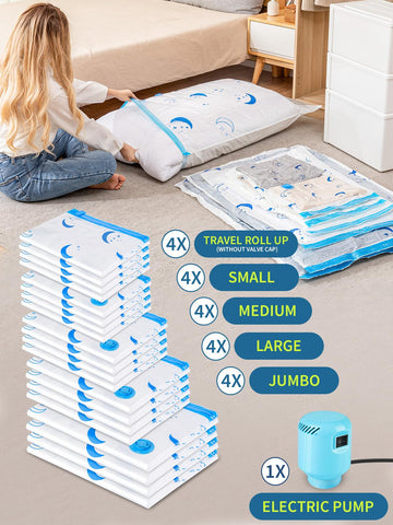 Z Zonama small vacuum bags hold socks and undergarments efficiently